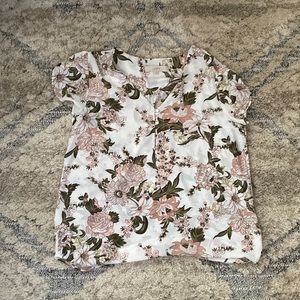 Loft floral blouse